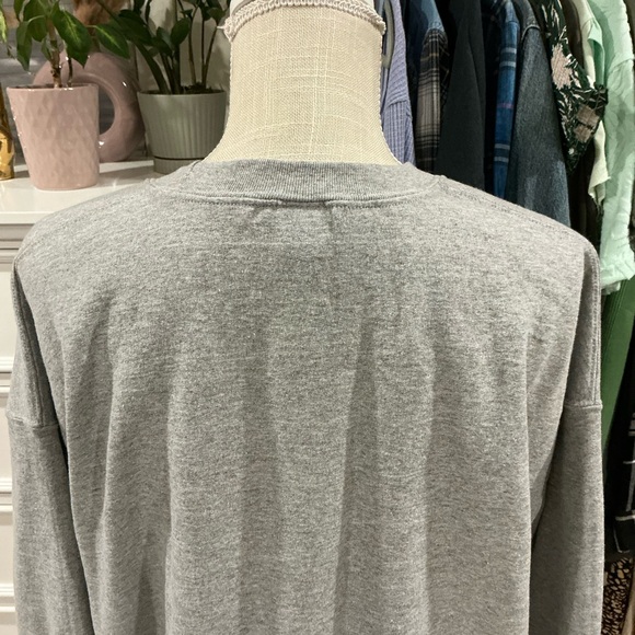 LuluSimon Studio | Can You Not Gray Crewneck Sweatshirt size XL - Picture 5 of 9